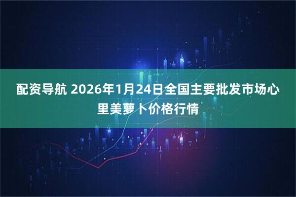配资导航 2026年1月24日全国主要批发市场心里美萝卜价格行情